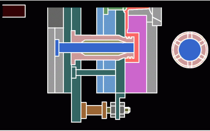 爆炸式加推板成型模具-深圳市模具廠整理提供